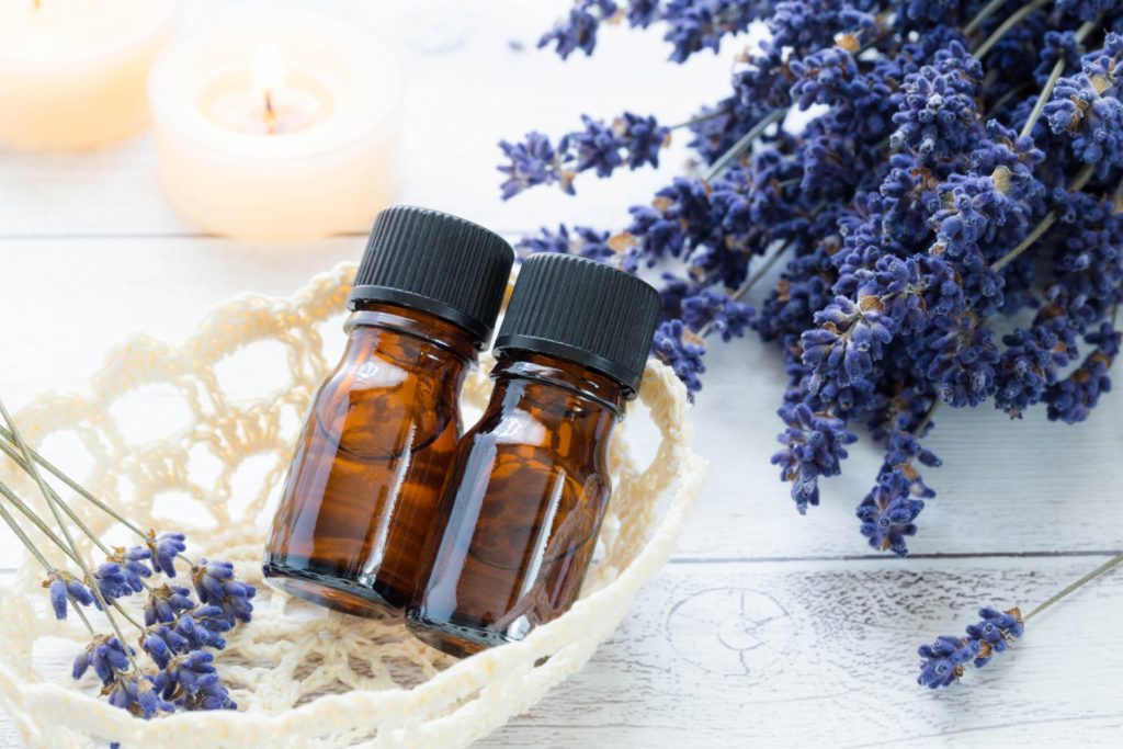 リンパマッサージ施術風景